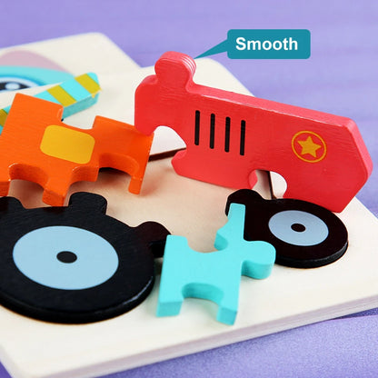 Wooden  3D Puzzles