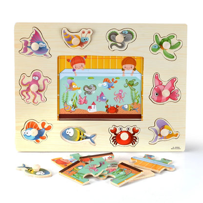 Montessori Wooden Puzzles