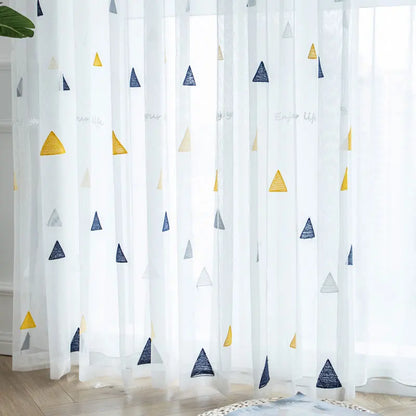 Nordic Style Tulle Curtains