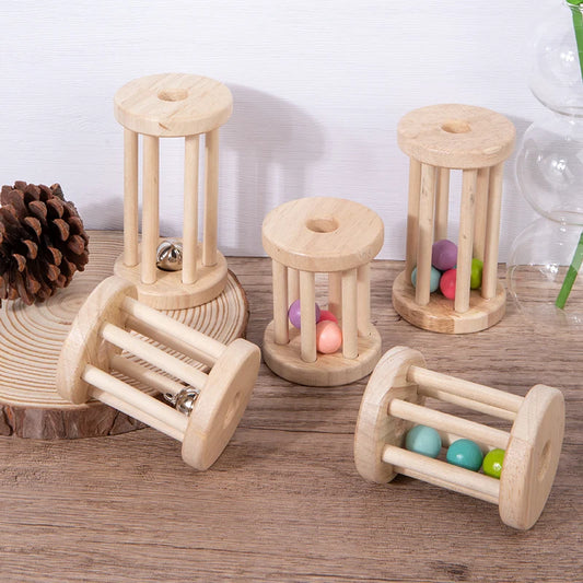 Baby Wood Rolling Cage