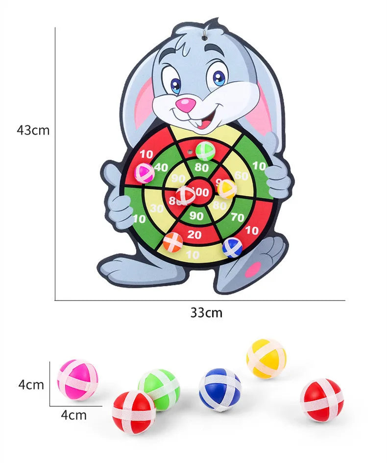 Montessori  Dart Board Sticky Ball