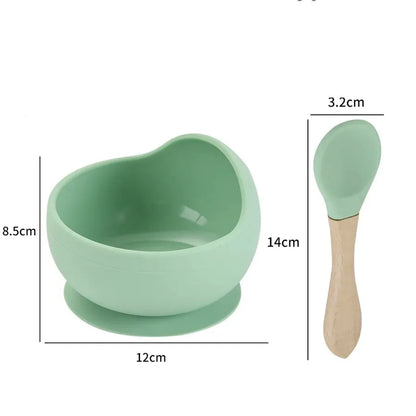 Spill-Proof Silicone Bowl