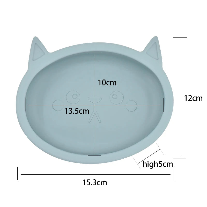 Baby Silicone Feeding Plate