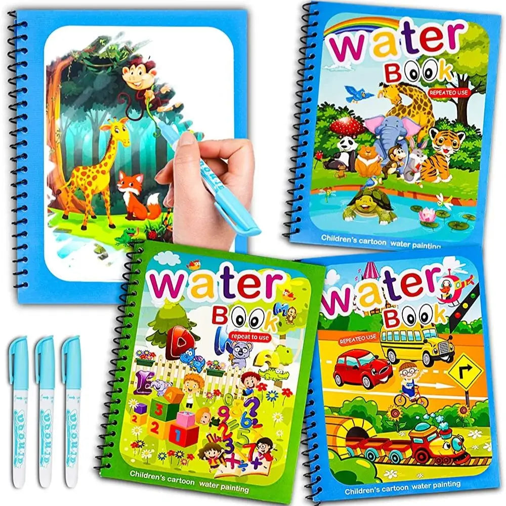 Reusable Water Drawing Book