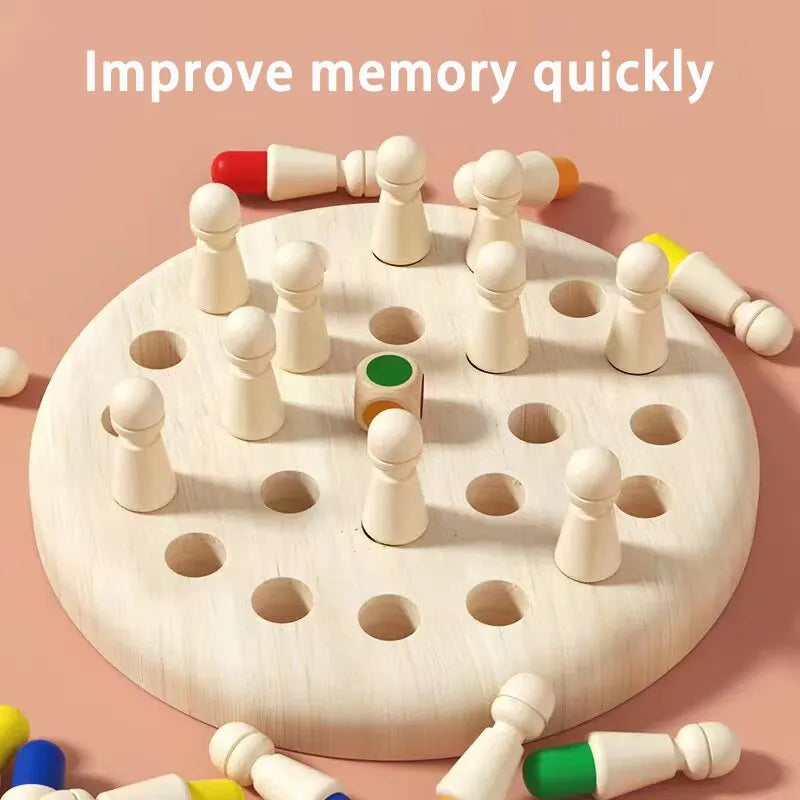 Color Chessboard Memory Game