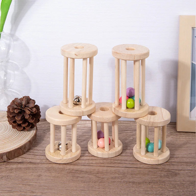 Baby Wood Rolling Cage