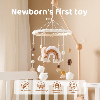 Rattle Toy Crib Holder