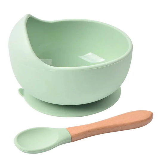 Spill-Proof Silicone Bowl