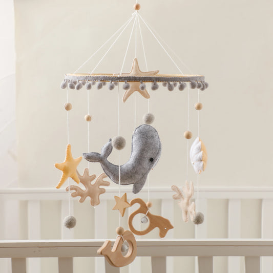 Baby Wooden Bracket Bed Bell