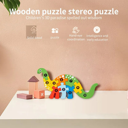 Stereoscopic Wooden Puzzle